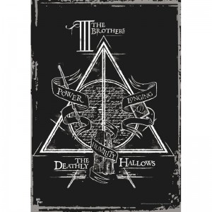 MightyPrint Harry Potter (Deathly Hallows - the Brothers) Graphic Art MYPT1102